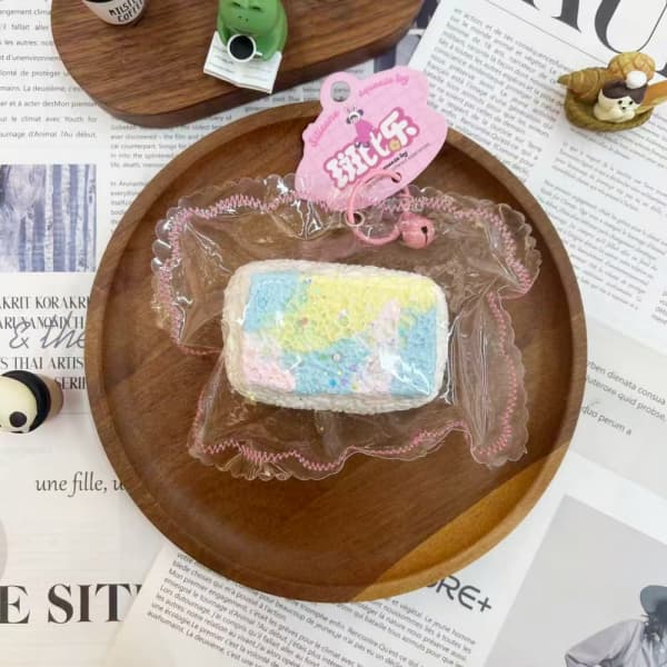 Rainbow Sponge Cubes