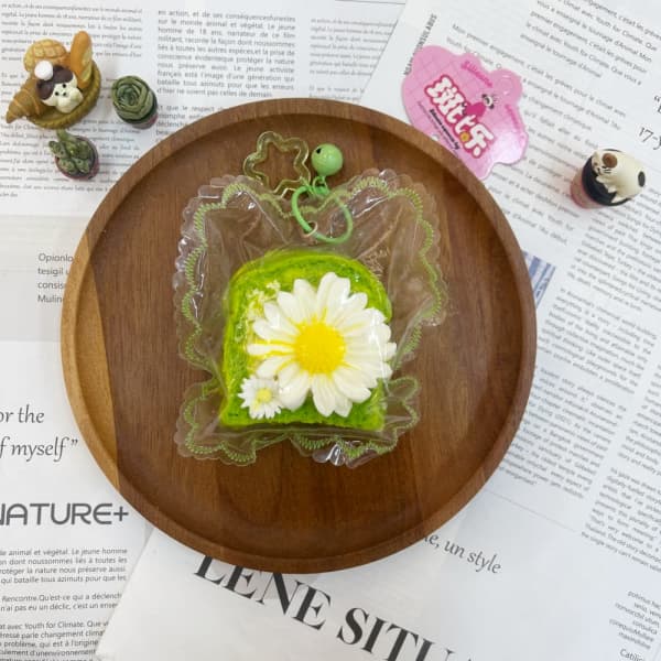 Daisy Matcha Toast